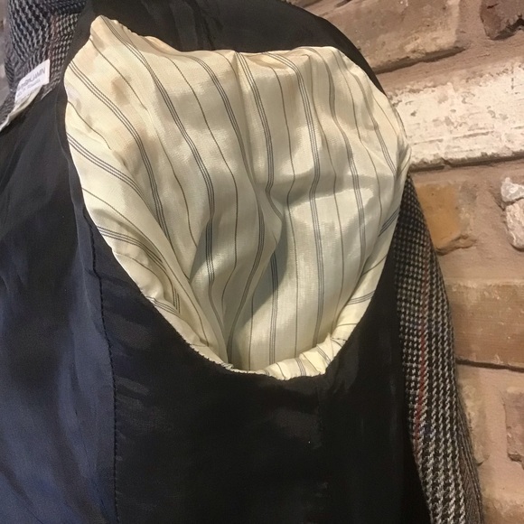 DAVID BENJAMIN Vintage 80’s 90’s Women’s Wool Plaid Blazer Jacket 11/12 - Picture 6 of 9